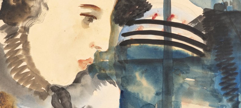 Alfred Partikel "Portrait of a woman (D. Partikel)", 1930,, &copy; DAEKVM ART/Galerie Alte Schule Ahrenshoop