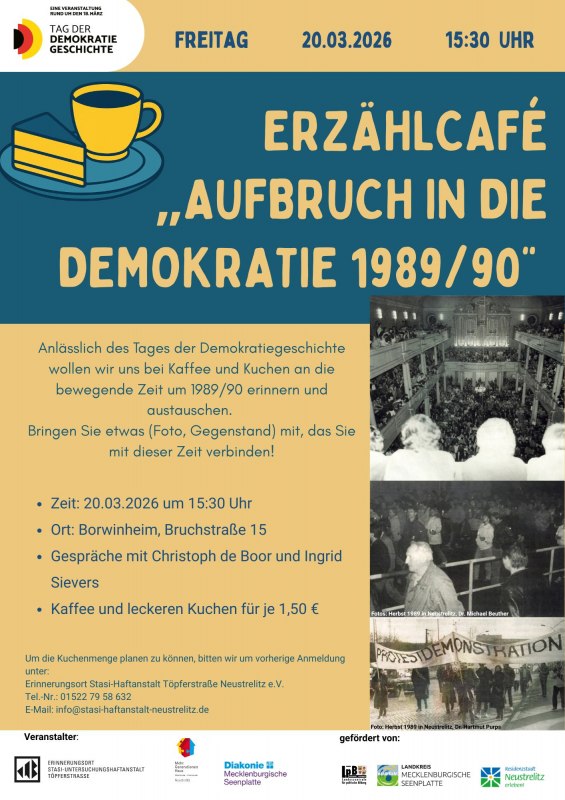 Plakat Erz&auml;hlcafe, &copy; Julia Reichheim