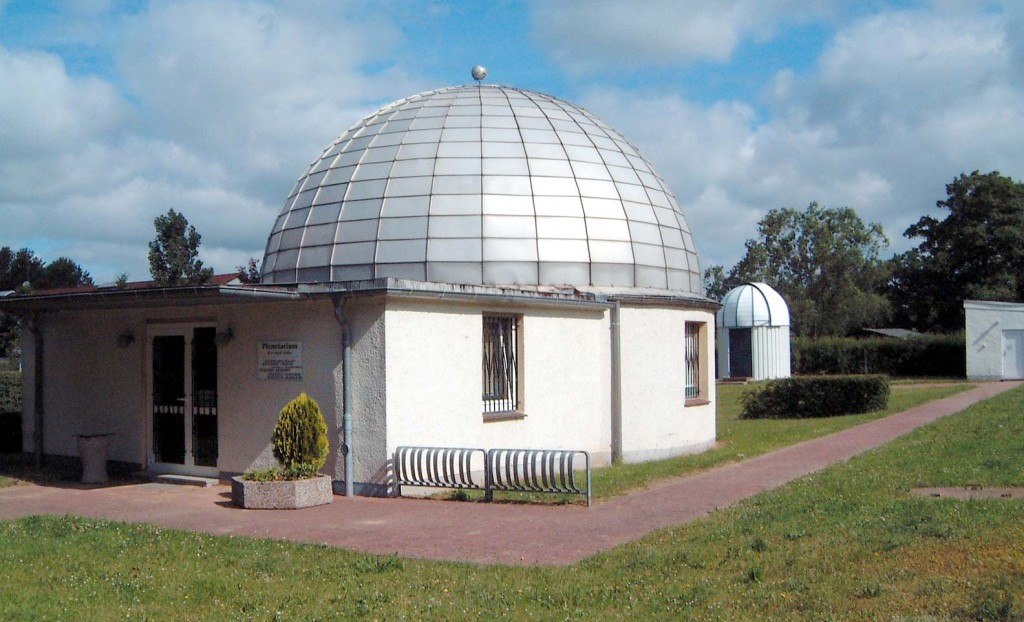 Planetarium with observatory // © Maik Senkbeil, Stadt Lübz Planetarium with observatory // © Maik Senkbeil, Stadt Lübz