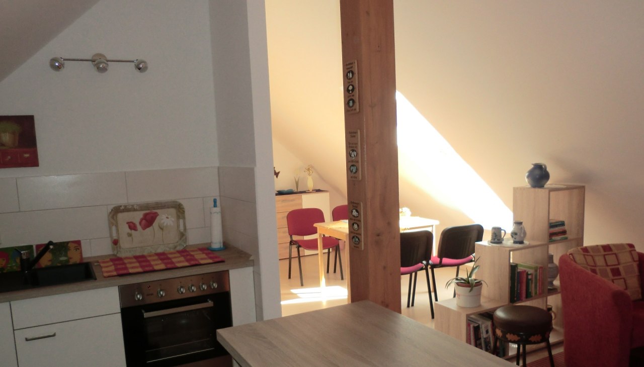 Kitchen with dining area, © Burkhard Müller