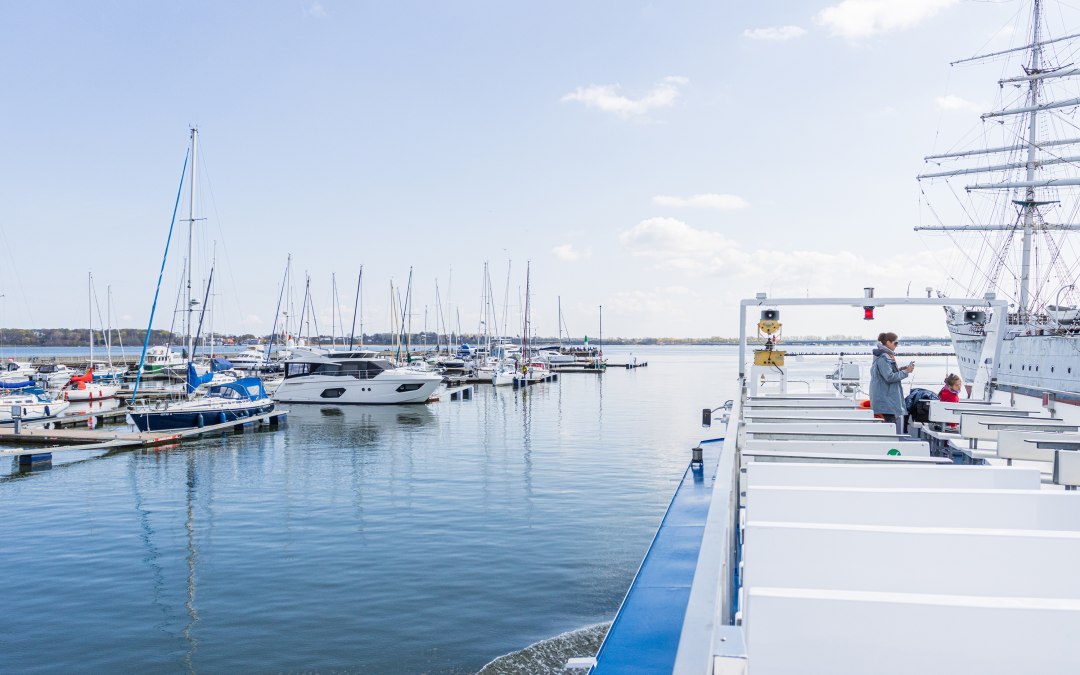 Beleef Hanzestad Stralsund vanaf het water, © Weiße Flotte GmbH