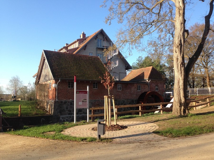 Koło wodne i runo młyńskie w młynie Bolter, © TDG Rechlin mbH Koło wodne i runo młyńskie w młynie Bolter, © TDG Rechlin mbH