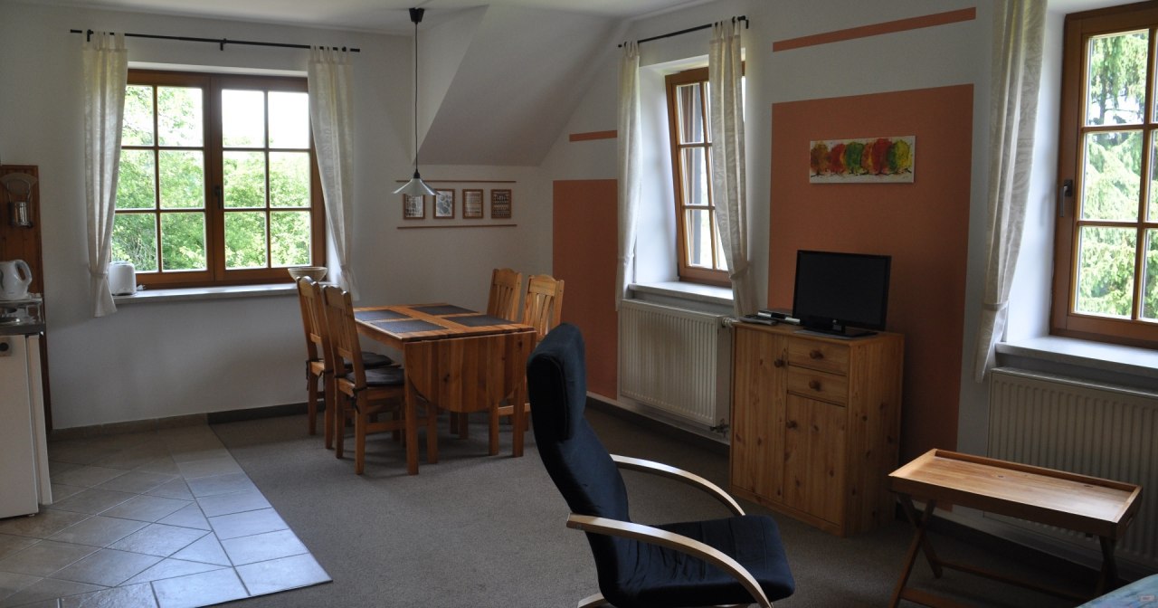 Gedeeltelijk uitzicht op de woonkamer, © Sabine Engelbrecht Gedeeltelijk uitzicht op de woonkamer, © Sabine Engelbrecht