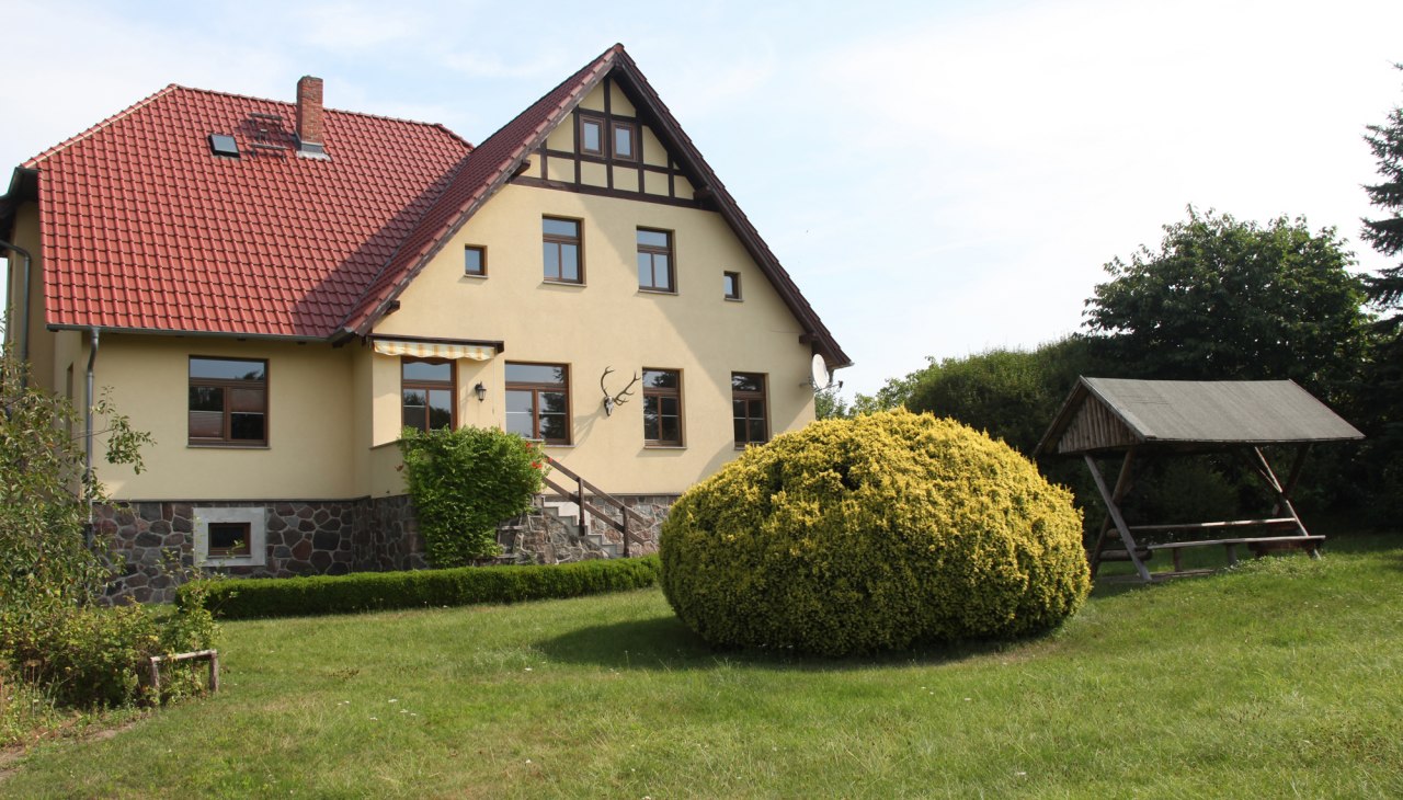 Widok domu wakacyjnego z zewnątrz, © Frank Hartzsch