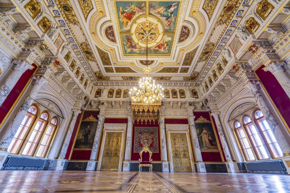 Sala tronowa w zamku Schwerin, © SSGK MV / Timm Allrich