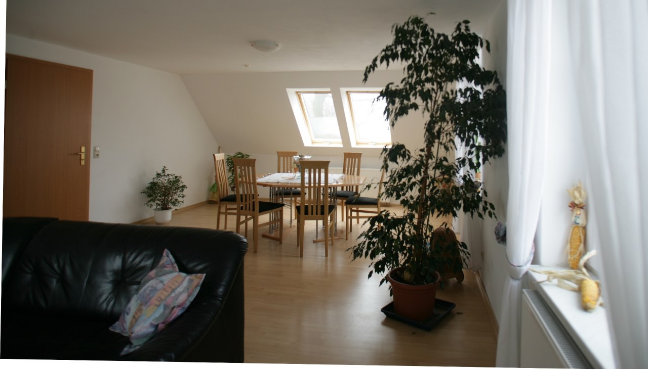 View into the living room of the large vacation apartment, © Fotodesign Köller