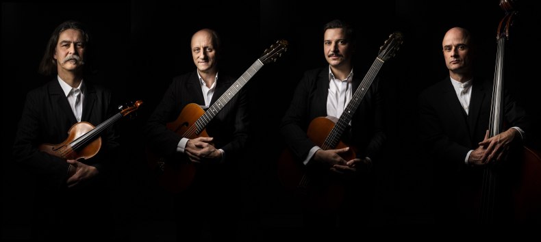vier Männer mit Instrumenten // © Guido Werner vier Männer mit Instrumenten // © Guido Werner