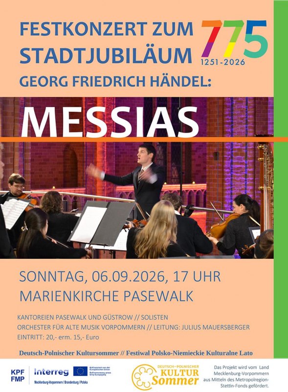 "Messiah" Poster // © St. Marien Kirche Julius Mauersberger "Messiah" Poster // © St. Marien Kirche Julius Mauersberger