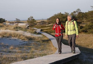 Lohnender Holzweg: Auf dem Darß führen viele Wege direkt ans Meer // © TVFDZ/outdoor-visions.com Lohnender Holzweg: Auf dem Darß führen viele Wege direkt ans Meer // © TVFDZ/outdoor-visions.com