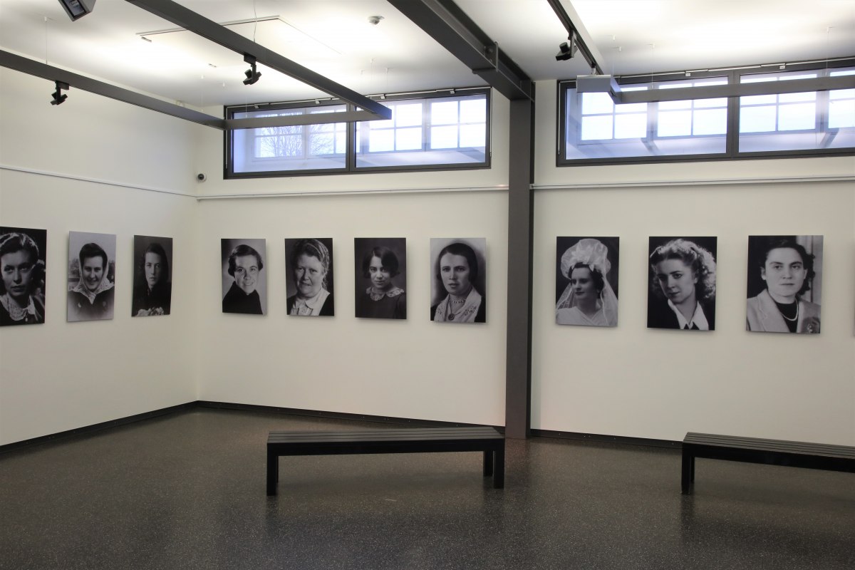 "Faces of Europe" Exhibition in Ravensbrück // © Mahn- und Gedenkstätte Ravensbrück "Faces of Europe" Exhibition in Ravensbrück // © Mahn- und Gedenkstätte Ravensbrück