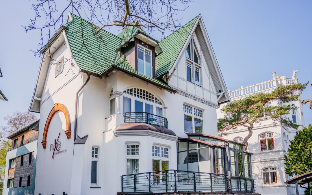 Een juweeltje met uitzicht op zee - het boetiekhotel nixe in een geklasseerde art-nouveauvilla aan de strandboulevard van Binz, © Kurverwaltung Binz/ Christian Thiele