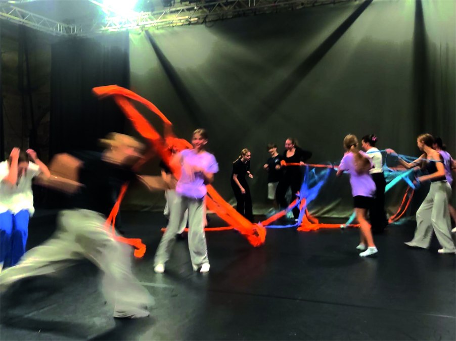 Polish and German dancers in rehearsal, © STiC-er Theater e.V.