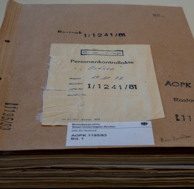 © Bundesarchiv - Stasi-Unterlagen-Archiv Rostock