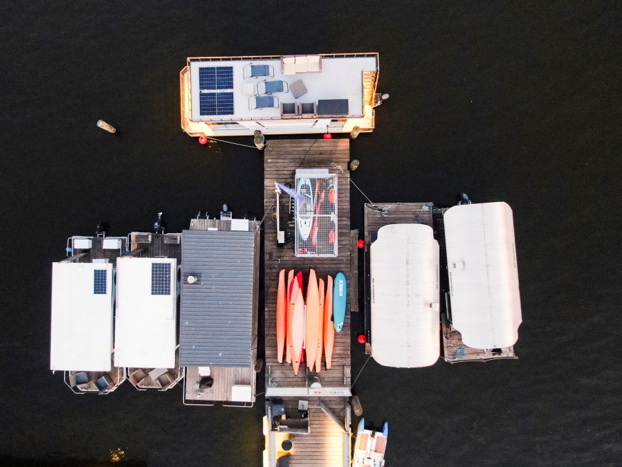 Vindua Houseboats Schwerin, © Sven Sprindt / SCHELFWERK.de