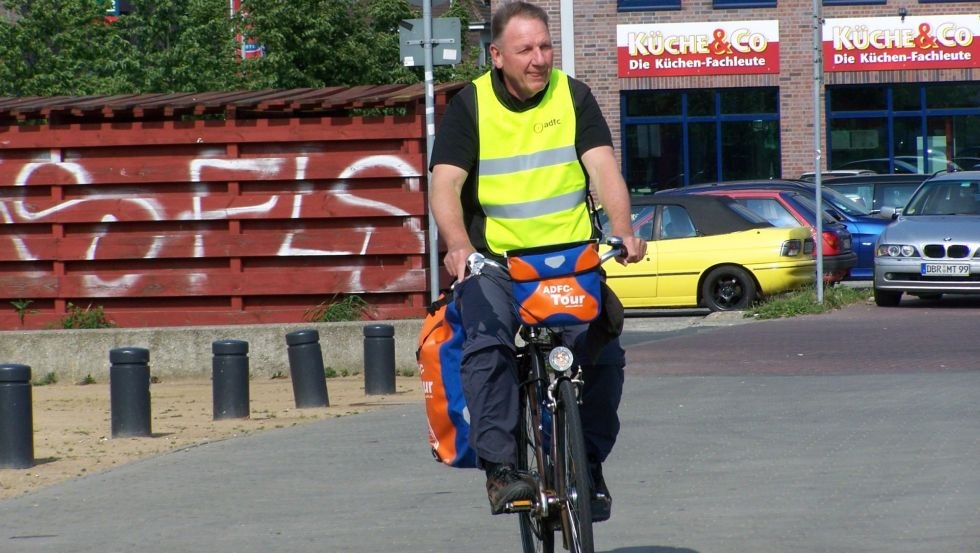 Wzorowy i zawsze na czele - pierwszy przewodniczący ADFC Rostock e.V., &copy; ADFC Rostock e.V.