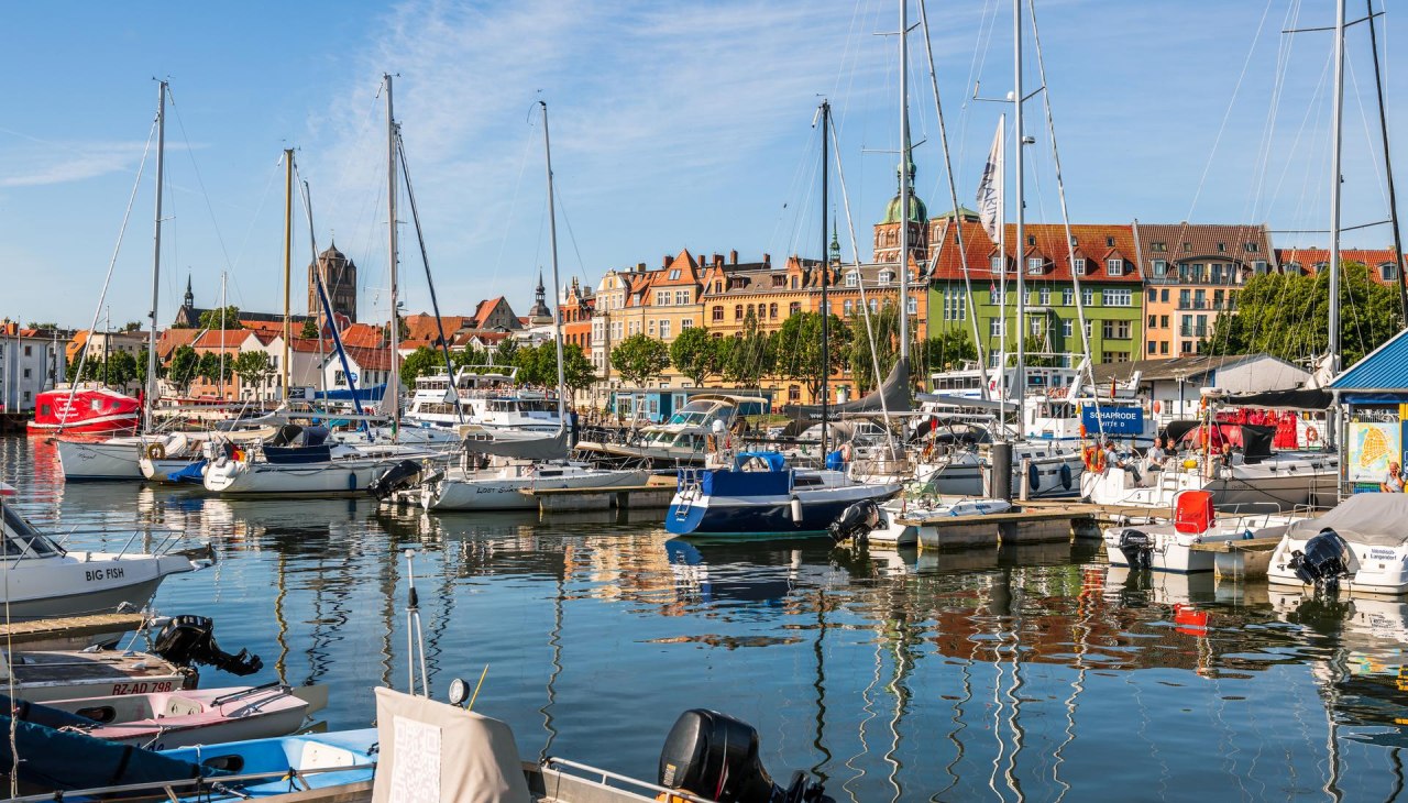 Stadsmarina Stralsund, © TMV/Tiemann Stadsmarina Stralsund, © TMV/Tiemann