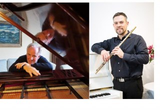 Hendrik Adam (Flöte) und Mathias Weber (Klavier) // © H. Adam und M. Weber Hendrik Adam (Flöte) und Mathias Weber (Klavier) // © H. Adam und M. Weber