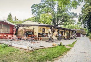 Visrestaurant in Gristow direct aan de haven