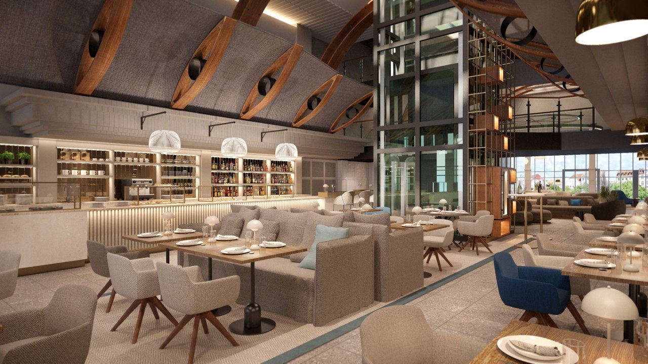 Wyspy z przytulnymi miejscami do siedzenia zachęcają do odpoczynku, rozm&oacute;w i poznawania się nawzajem. Tutaj możesz zaplanować sw&oacute;j dzień, zarezerwować zabieg kosmetyczny w ARELAXLIFE lub uzyskać pomysły na kolejną aktywność na świeżym powietrzu. // &copy; Mein R&uuml;gen Betriebsgesellschaft mbH