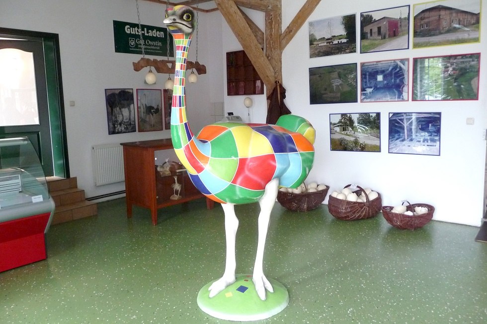 Zicht op de boerderijwinkel, © Sabrina Wittkopf-Schade