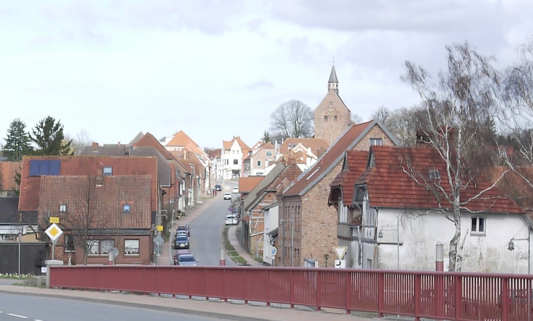 Dassow - view into the Lübecker-Straße, © Hans Espenschied Dassow - view into the Lübecker-Straße, © Hans Espenschied