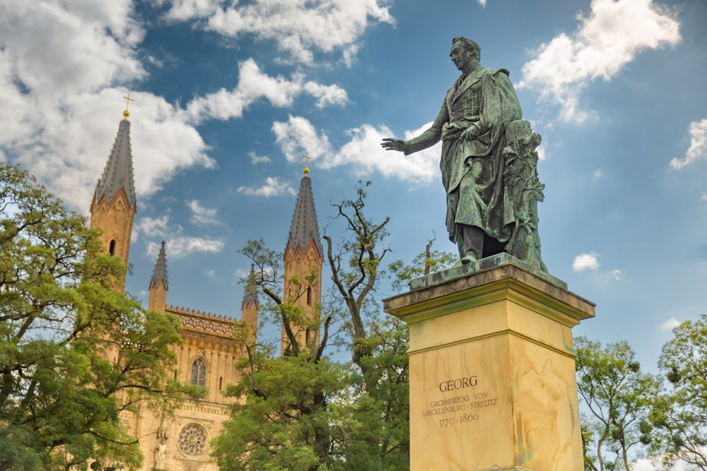 Kości&oacute;ł zamkowy w Neustrelitz, &copy; Stadt Neustrelitz / Rebekka Hedtke