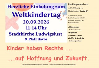 © Stadtkirchengemeinde Ludwigslust © Stadtkirchengemeinde Ludwigslust