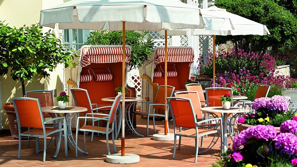 Terrace // &copy; Kleine Strandburg Zinnowitz