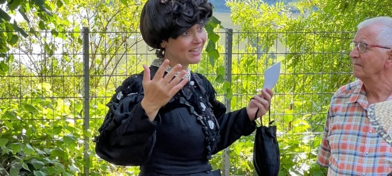 Silesian poet Friederike Kempner tells of the fear of being buried alive, © Claudia Parton