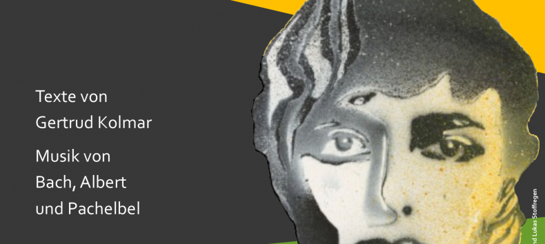 Poster detail with drawing by Gertrud Kolmar // &copy; Lukas Stoffregen