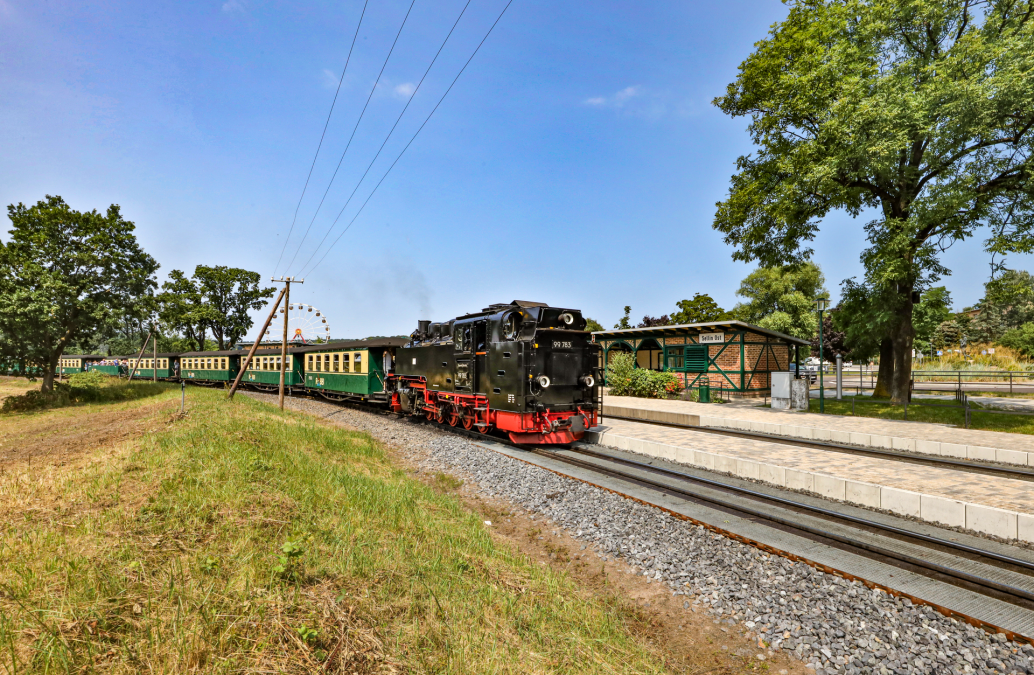 Sellin_2 klein treinstation, © TMV/Gohlke