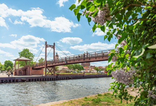As a gateway to the Peene Valley - is a stop on the bike path, © TMV/Tiemann As a gateway to the Peene Valley - is a stop on the bike path, © TMV/Tiemann