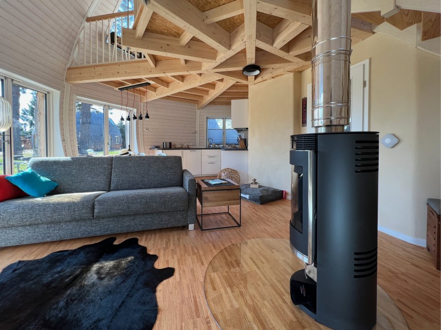 View into a ball house, © nordkugel.de View into a ball house, © nordkugel.de