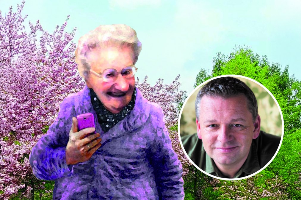 Renate Bergmann door auteur Torsten Rohde, © ro ro ro -Verlag