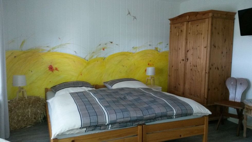 Pension Bett am Kornfeld - Tweepersoonskamer 3, © Pension Bett am Kornfeld