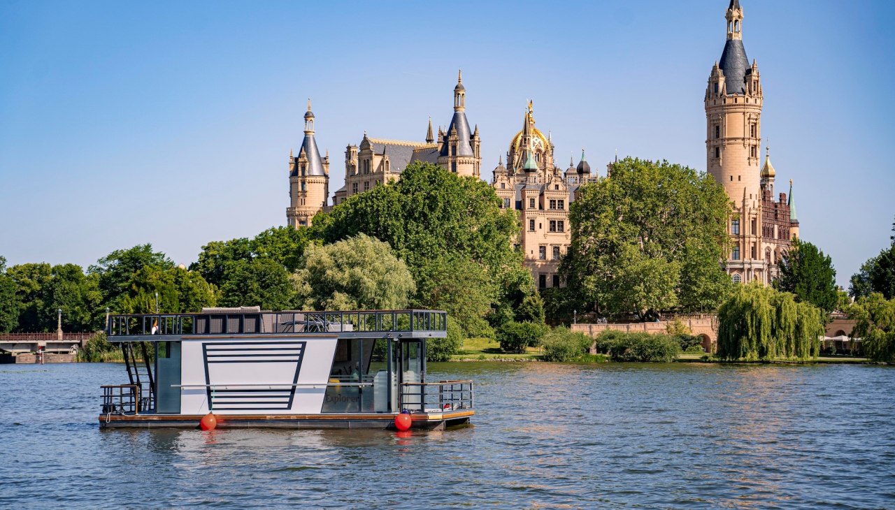 Vindua Houseboats Schwerin, &copy; Sven Sprindt / SCHELFWERK.de