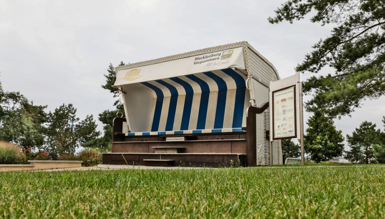 XXL Strandkorb Heringsdorf_2, © TMV/Gohlke XXL Strandkorb Heringsdorf_2, © TMV/Gohlke