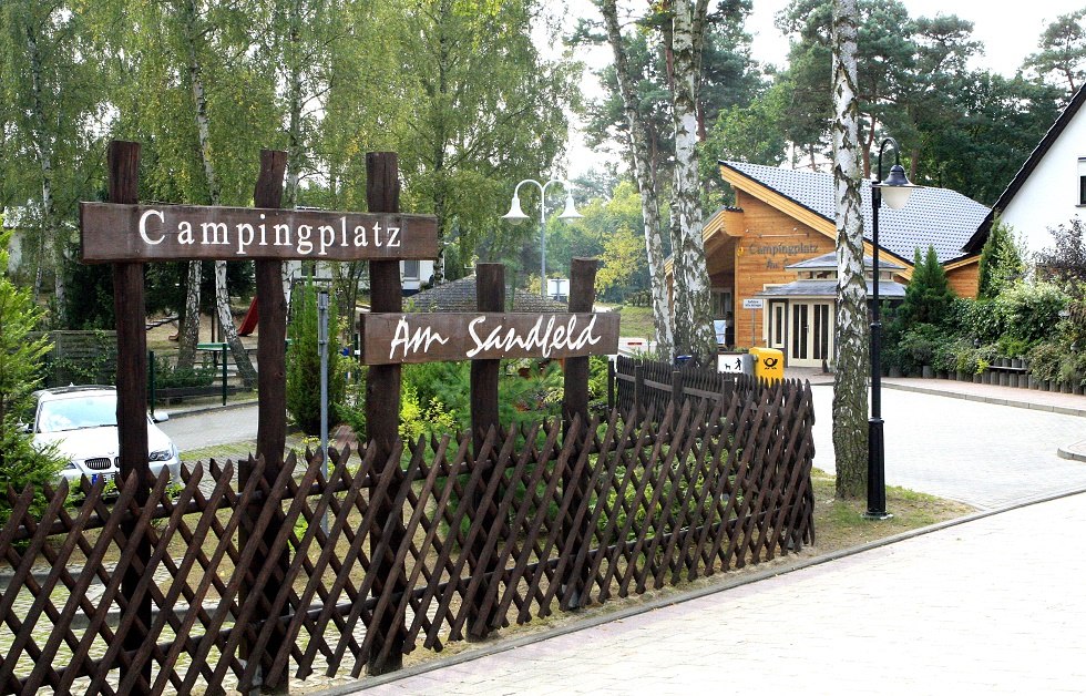 Ingangszone van de camping, © Sabrina Wittkopf-Schade