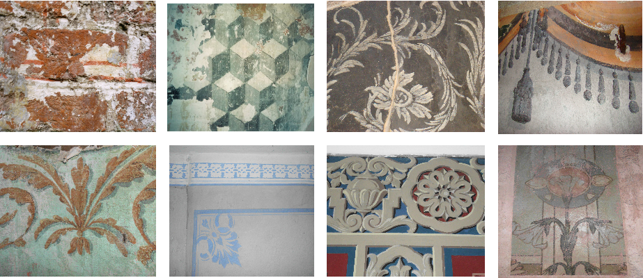 Building examples for paintings, &copy; W.D. Thormeyer