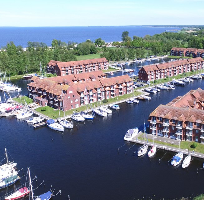 Lagoon city on the lagoon // &copy; Lagunenstadt am Haff GmbH