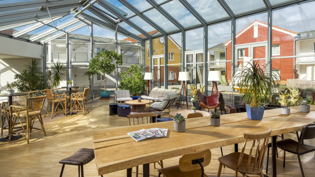 Lobby w Precise Resort Marina Wolfsbruch, &copy; Precise Resort Marina Wolfsbruch