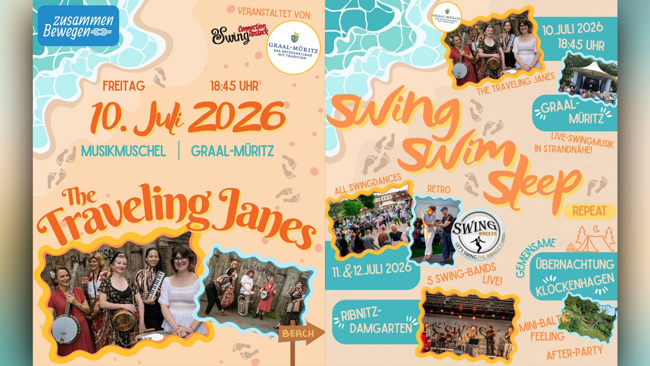 The Traveling Janes // © Swing Connection Rostock e. V. The Traveling Janes // © Swing Connection Rostock e. V.