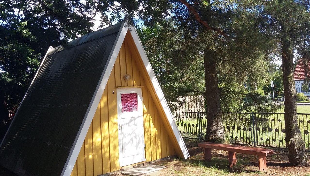 Gezellige Finnhütte, © Michael Heck Gezellige Finnhütte, © Michael Heck