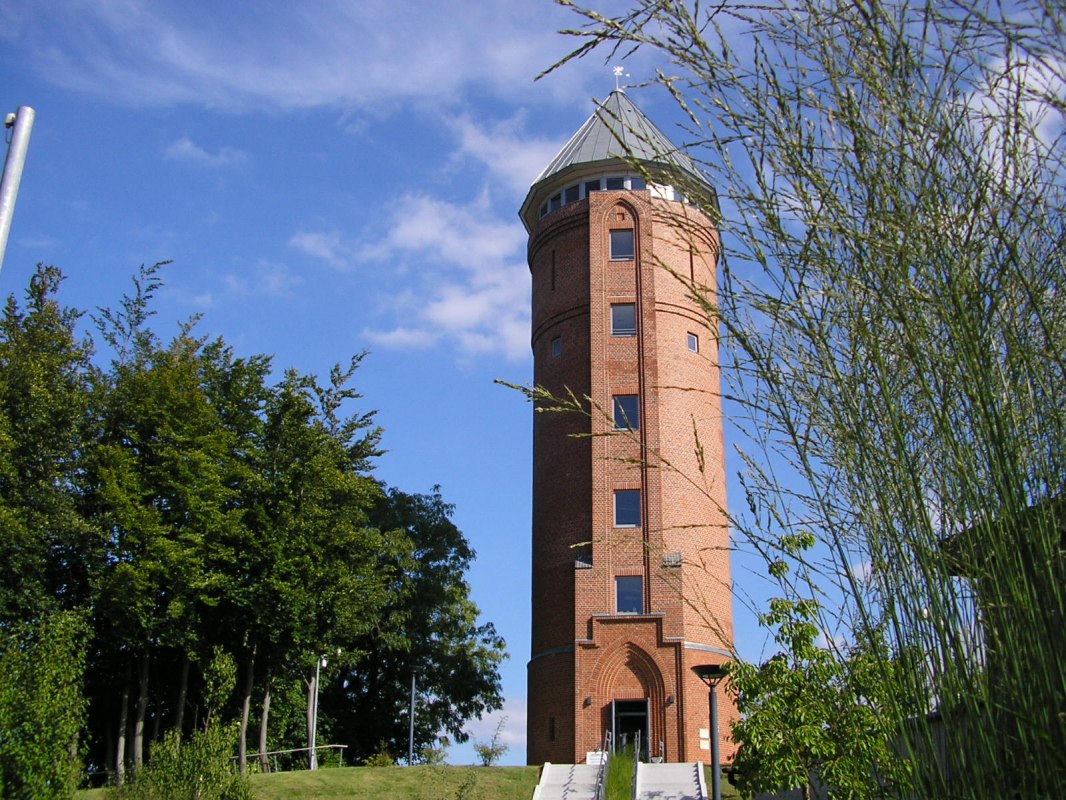 City information Grimmen - Water tower, © Stadt Grimmen City information Grimmen - Water tower, © Stadt Grimmen