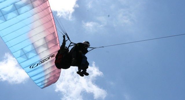 Tandem flight, &copy; Norddeutsche Gleitschirmschule GmbH