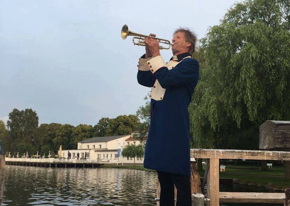 Solo na trąbce w wykonaniu pana Viehstädta, © Touristinformation Krakow am See