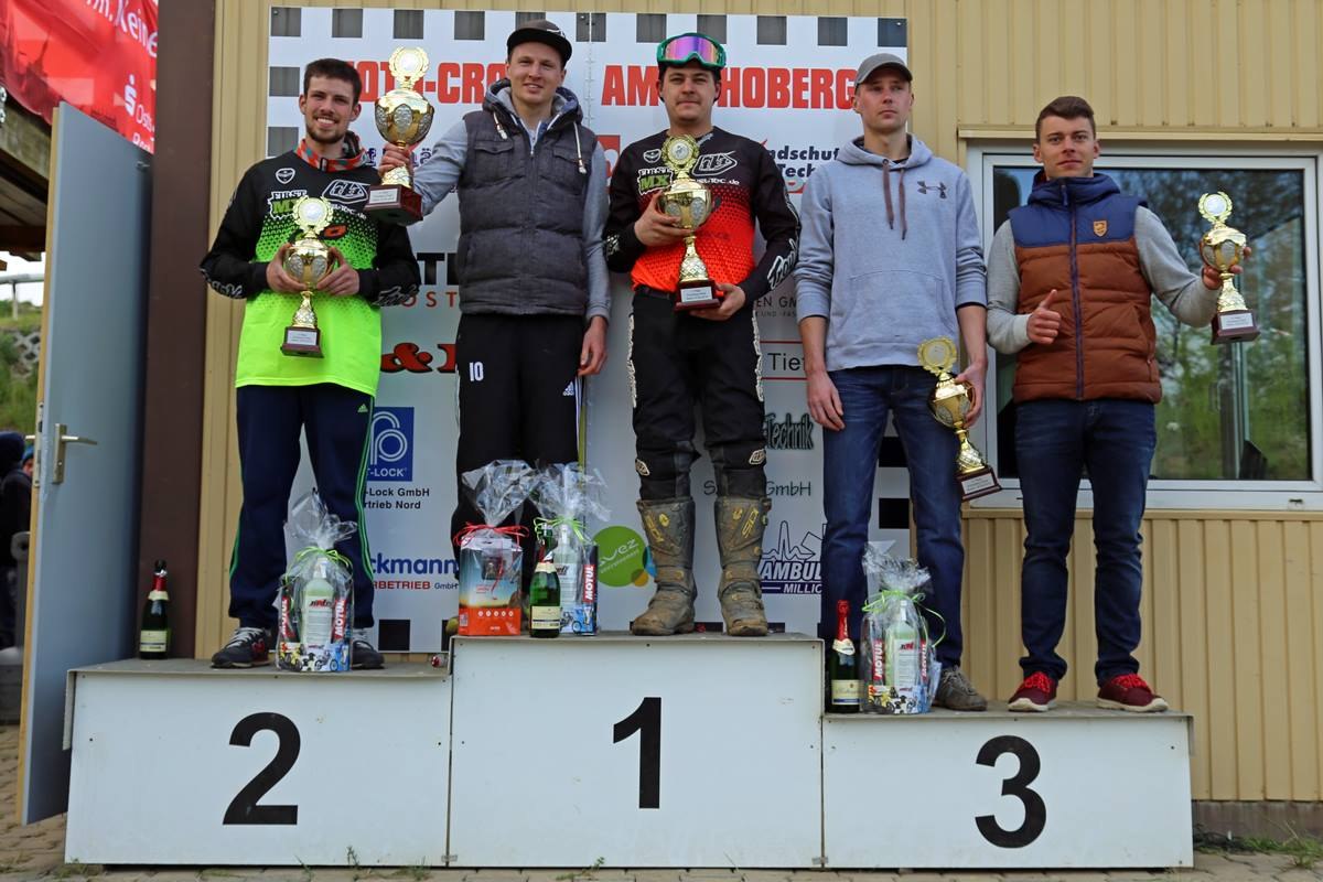 Echoberg Beker: ... op het podium van de winnaars // &copy; MCC Tessin e.V.