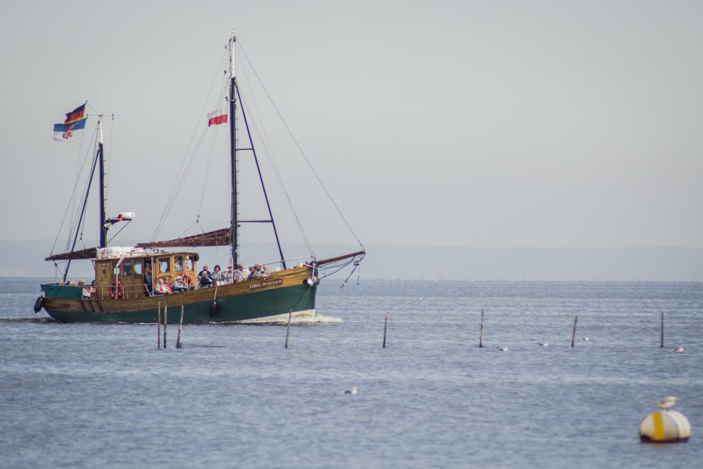 Veerverbinding in Altwarp naar Neuwarp en tochten op de Lagune van Szczecin, © tvv/philipp schulz