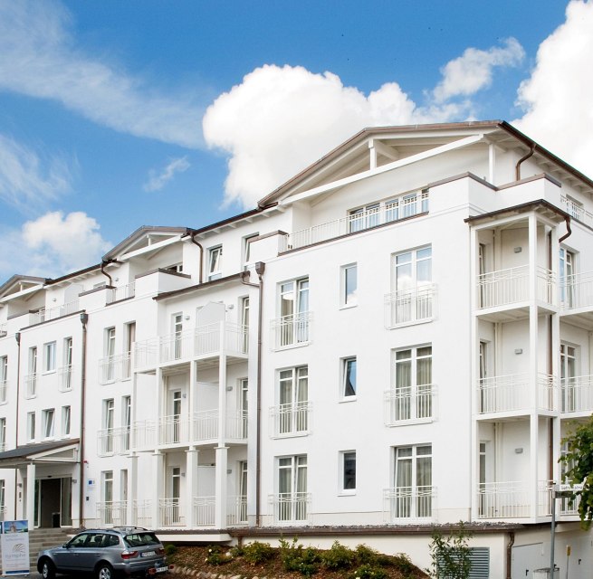 Aussenansicht // &copy; nymphe strandhotel & apartments GmbH & Co. KG