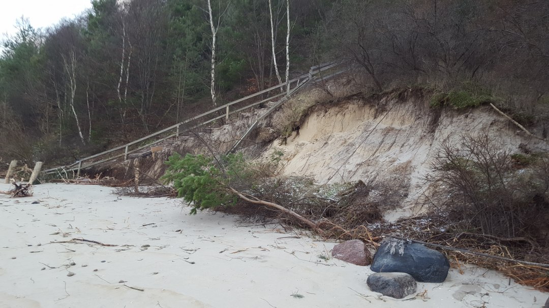 Lezing: "Stormvloeden aan de Baltische kust van Usedom"., © Sturmtief 'Axel.jpeg